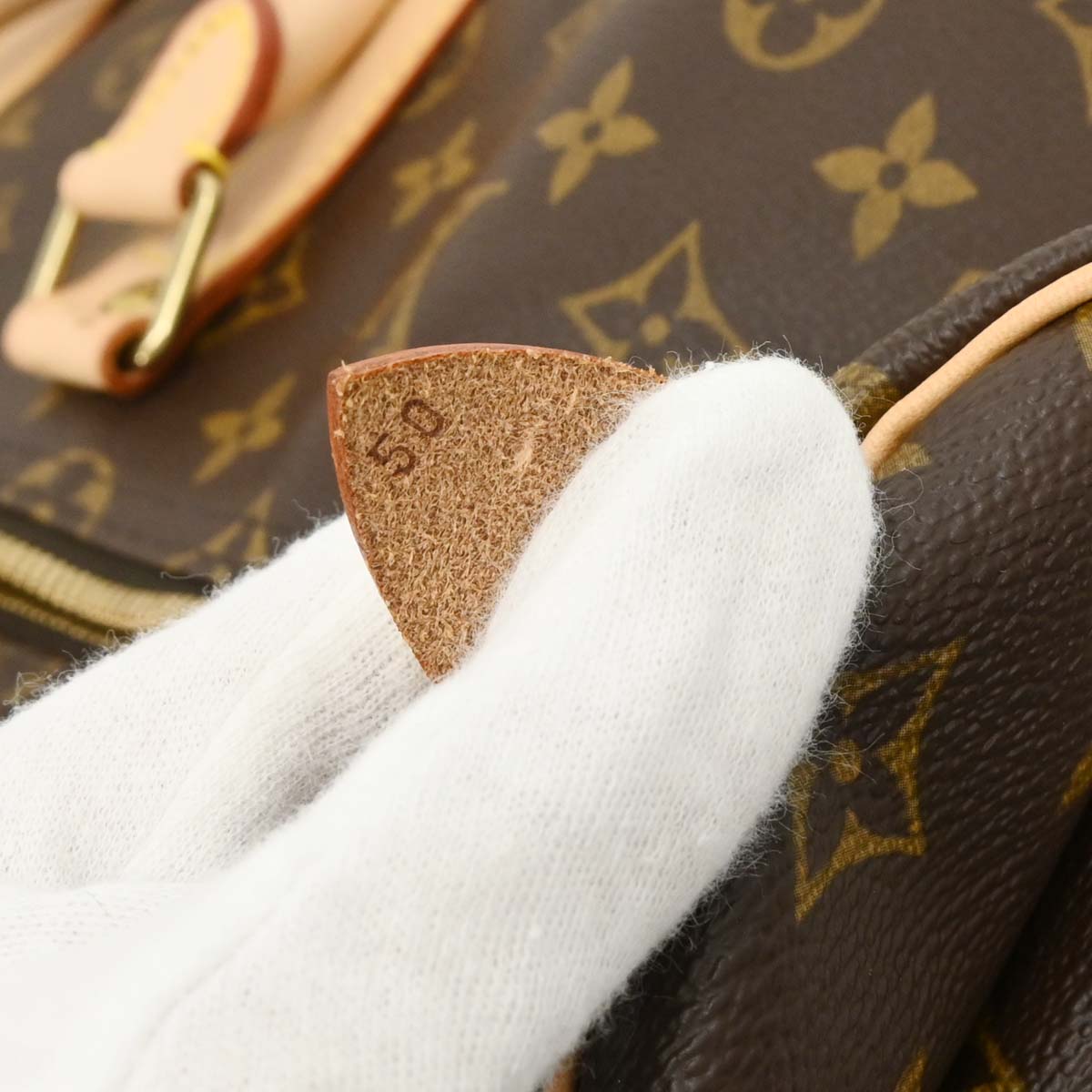 Louis Vuitton Monogram Keepall 50 Duffle Travel Handbag M41426