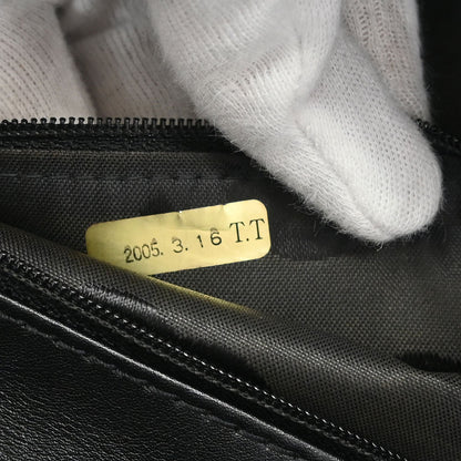 Chanel 2005-2006 Black Calfskin Wild Stitch Handbag