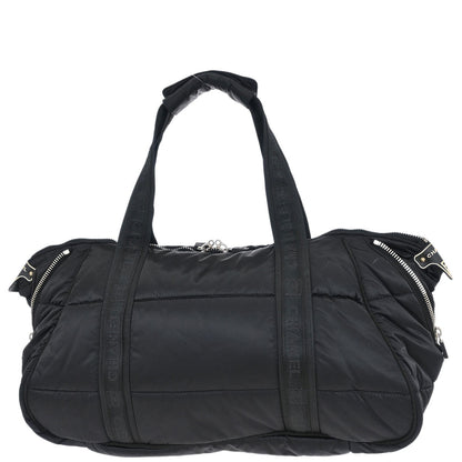 Chanel 2005-2006 Black Nylon Sport Line Gym Bag
