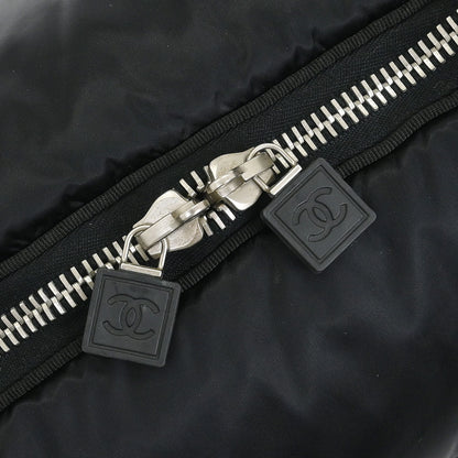 Chanel 2005-2006 Black Nylon Sport Line Gym Bag
