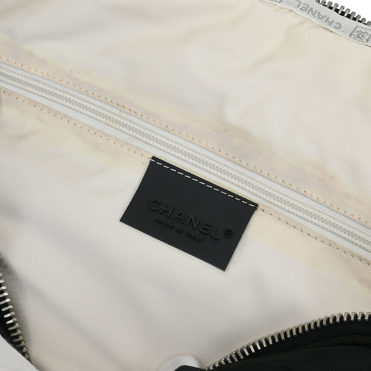 Chanel 2005-2006 Black Nylon Sport Line Gym Bag