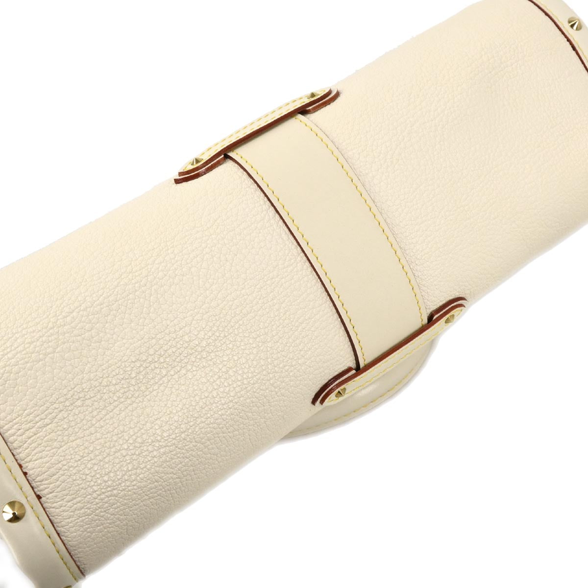 Louis Vuitton White Suhali Epanoui PM Handbag M91850