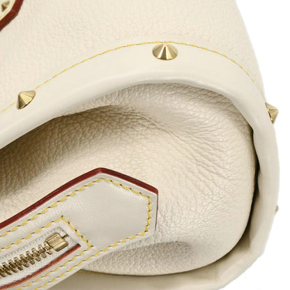 Louis Vuitton White Suhali Epanoui PM Handbag M91850