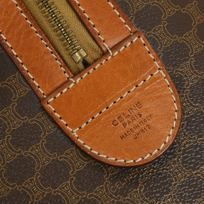 Celine Brown Macadam Duffle Handbag