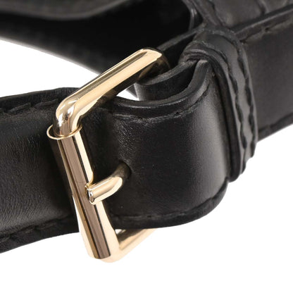 Gucci Black Canvas GG Queen Hobo Handbag