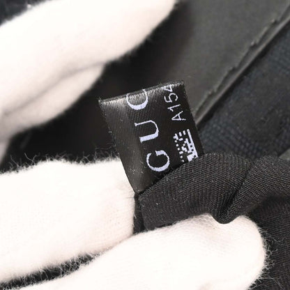 Gucci Black Canvas GG Queen Hobo Handbag