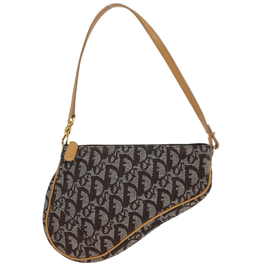 Christian Dior Brown Trotter Saddle Handbag