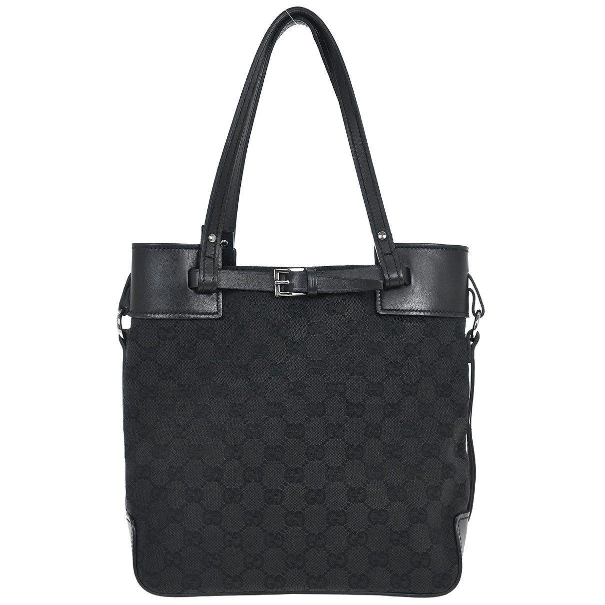 Gucci Black GG Tote Bag