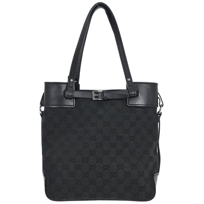 Gucci Black GG Tote Bag