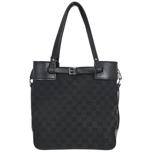 Gucci Black GG Tote Bag
