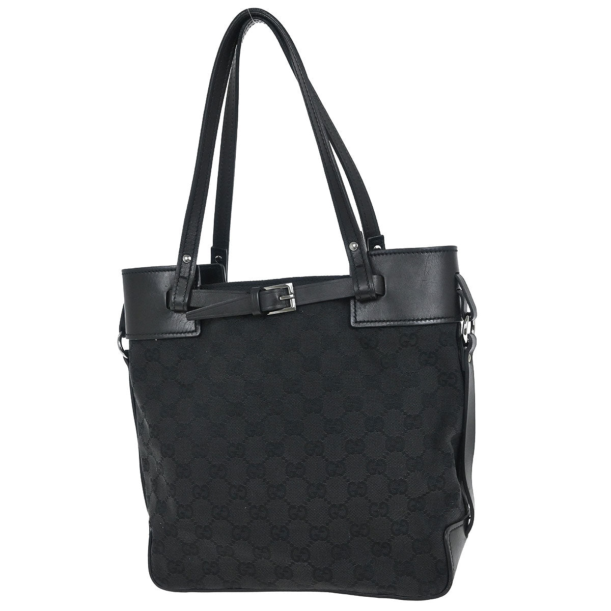 Gucci Black GG Tote Bag