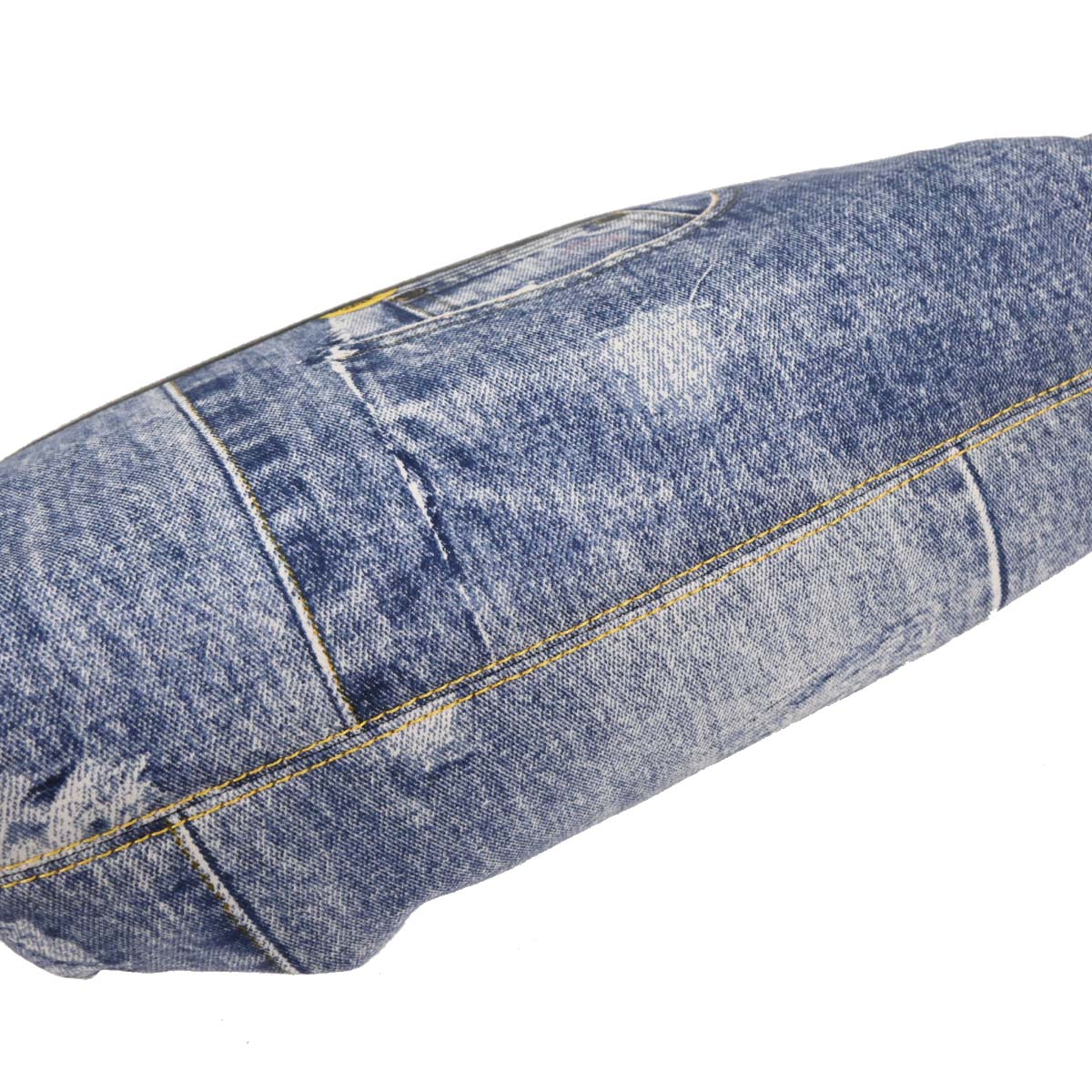 Christian Dior Blue Canvas Denim Print Shoulder Bag