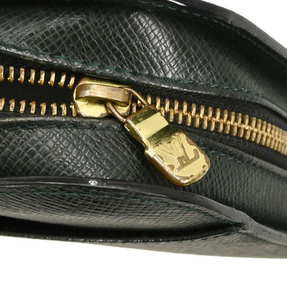 Louis Vuitton Green Taiga Baikal Clutch Bag M30184
