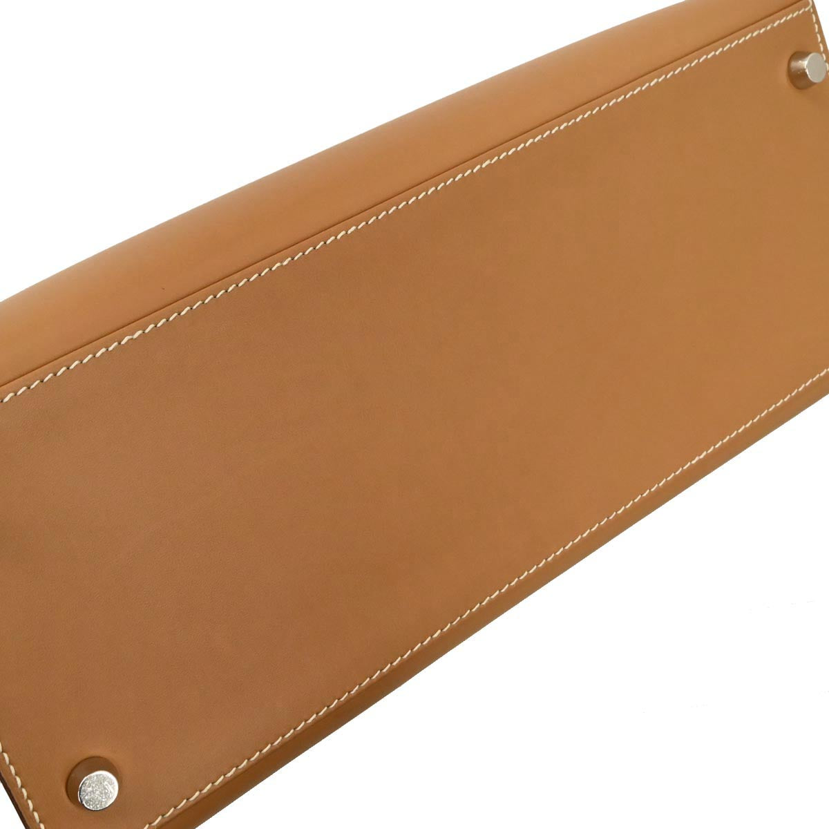 Hermes Natural Chamonix Kelly 28 Sellier 2way Shoulder Handbag