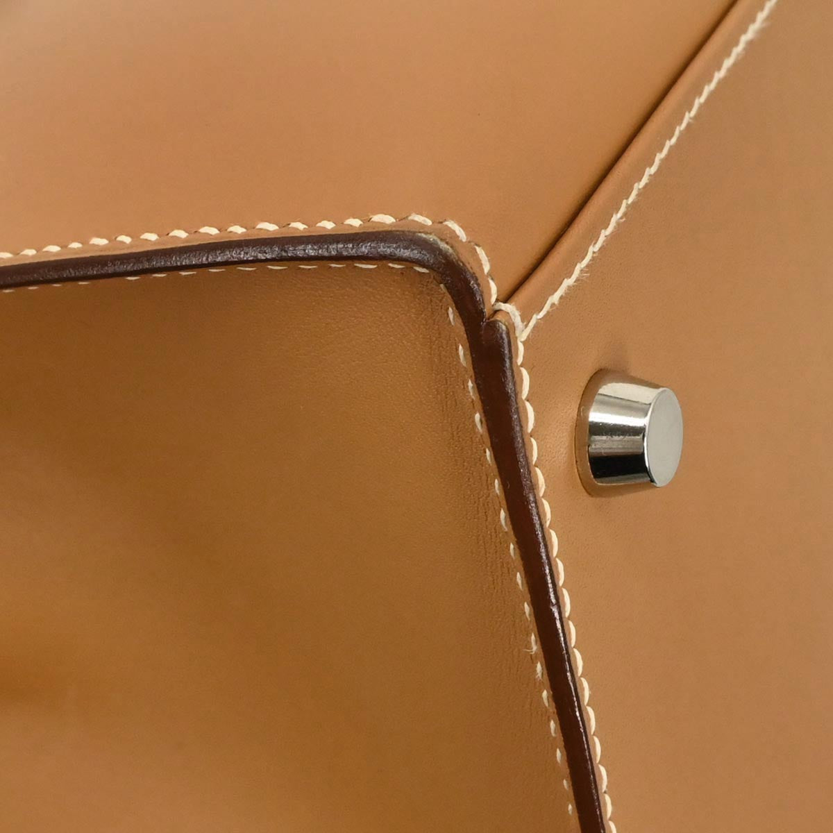 Hermes Natural Chamonix Kelly 28 Sellier 2way Shoulder Handbag