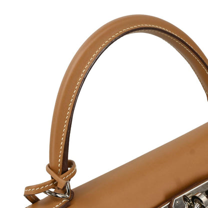 Hermes Natural Chamonix Kelly 28 Sellier 2way Shoulder Handbag