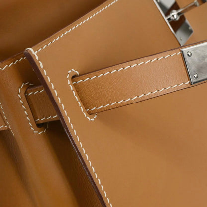 Hermes Natural Chamonix Kelly 28 Sellier 2way Shoulder Handbag