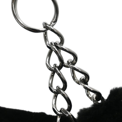 Chanel * 2002-2003 Black Fur Handbag