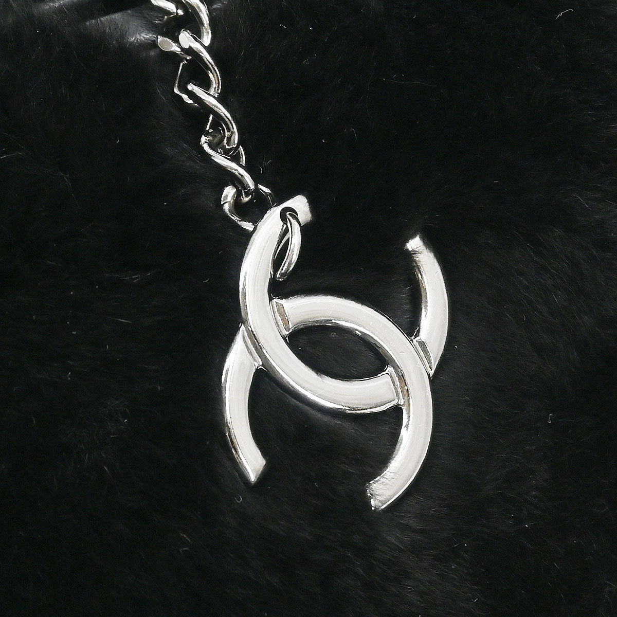 Chanel * 2002-2003 Black Fur Handbag