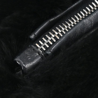 Chanel * 2002-2003 Black Fur Handbag