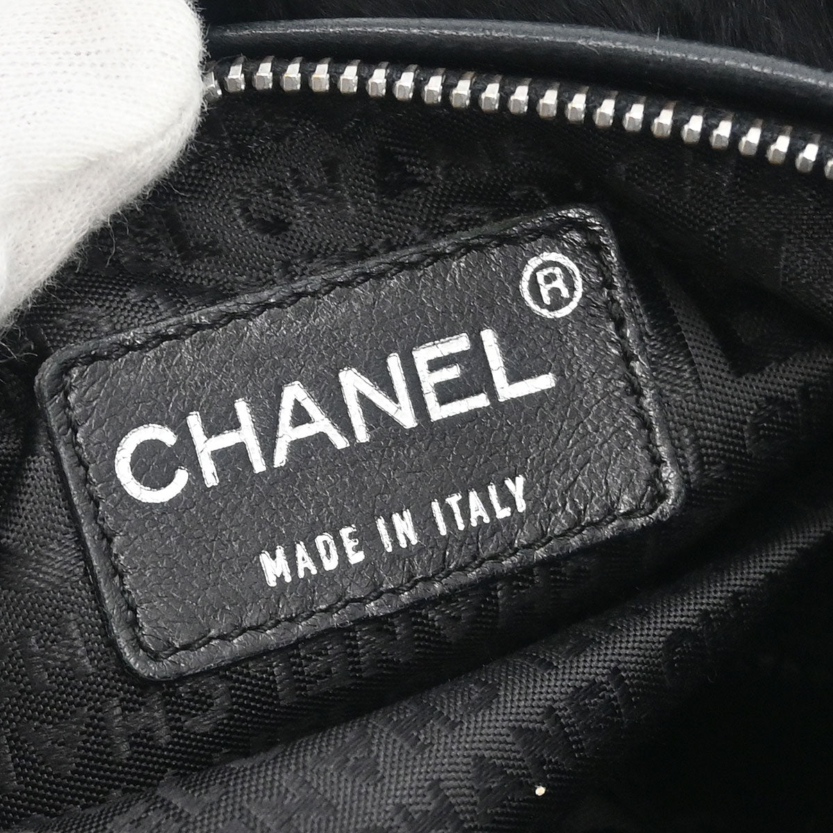 Chanel * 2002-2003 Black Fur Handbag