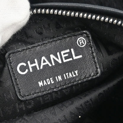 Chanel * 2002-2003 Black Fur Handbag