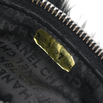 Chanel * 2002-2003 Black Fur Handbag