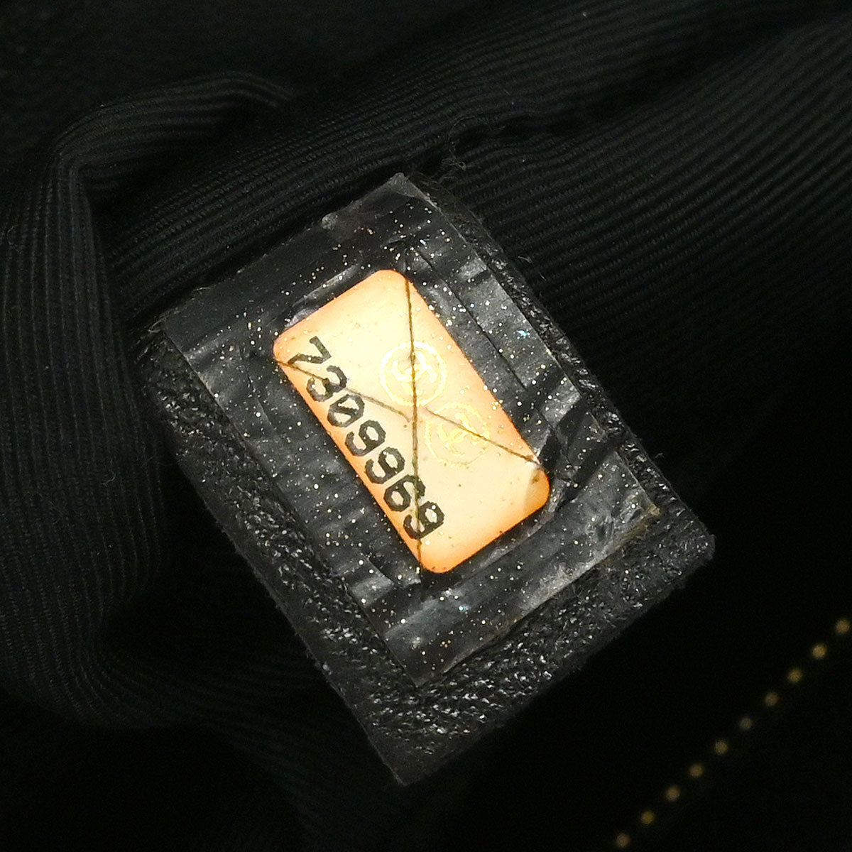 Chanel 2002-2003 Black Lambskin Choco Bar Tote Bag