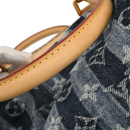 Louis Vuitton Blue Monogram Denim Cabas Raye GM 2way Shoulder Tote M95336