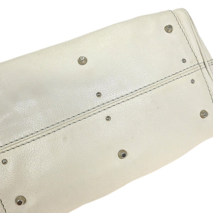 Chloe White Paddington Mini Handbag