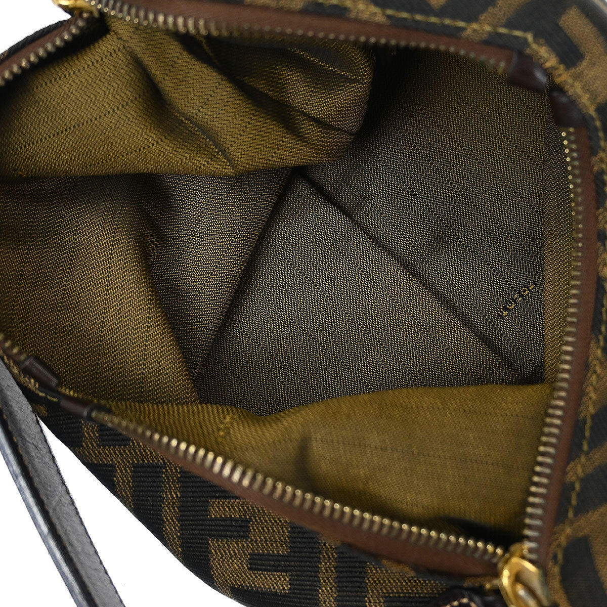 Fendi Brown Zucca Handbag