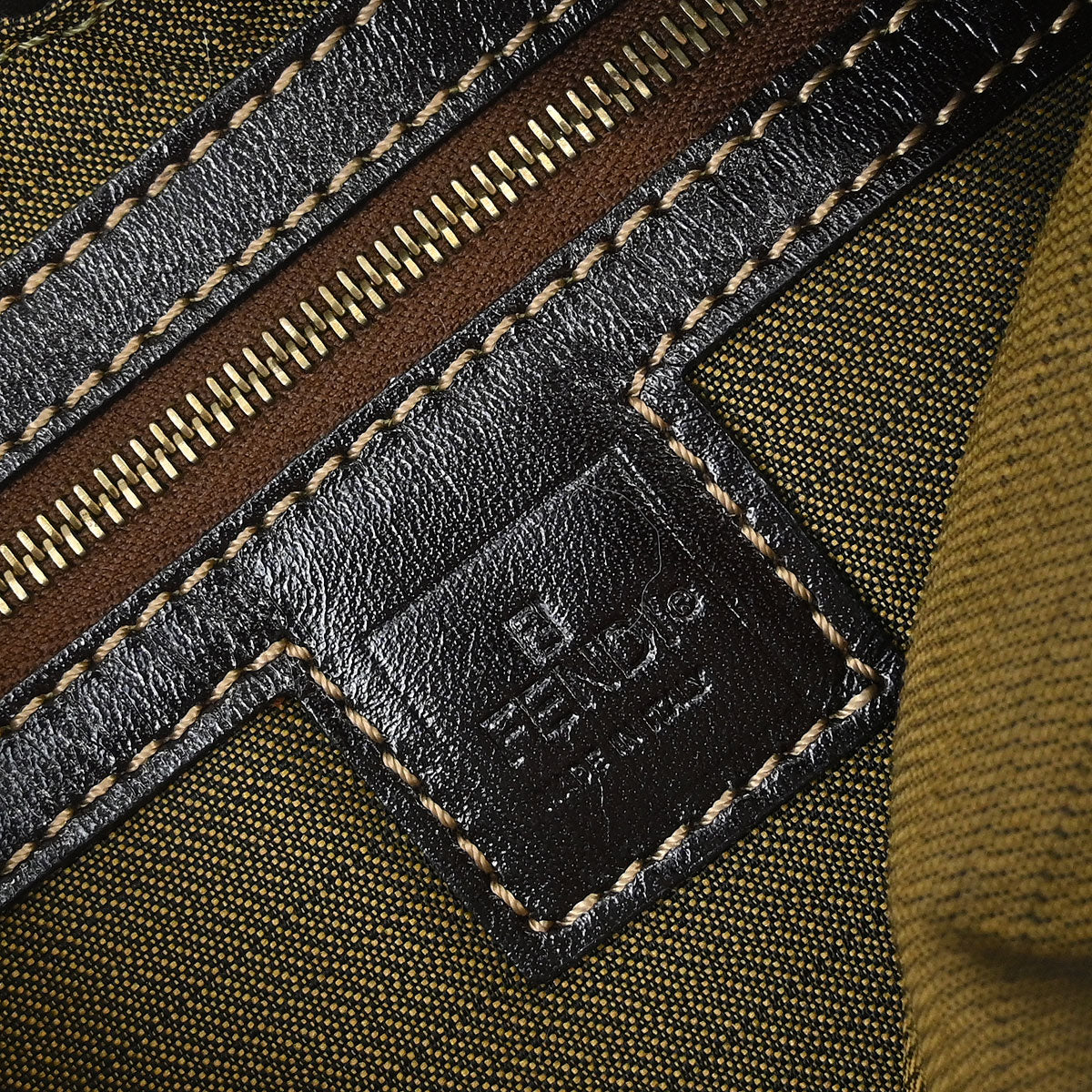 Fendi Brown Zucca Handbag