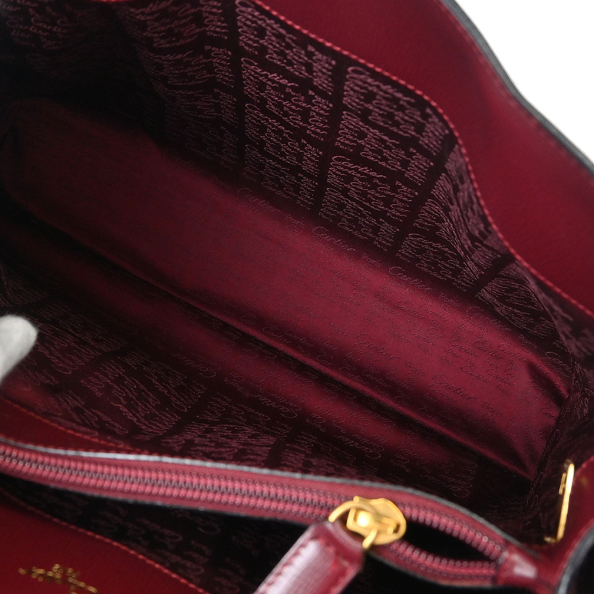 Cartier Bordeaux Shoulder Bag