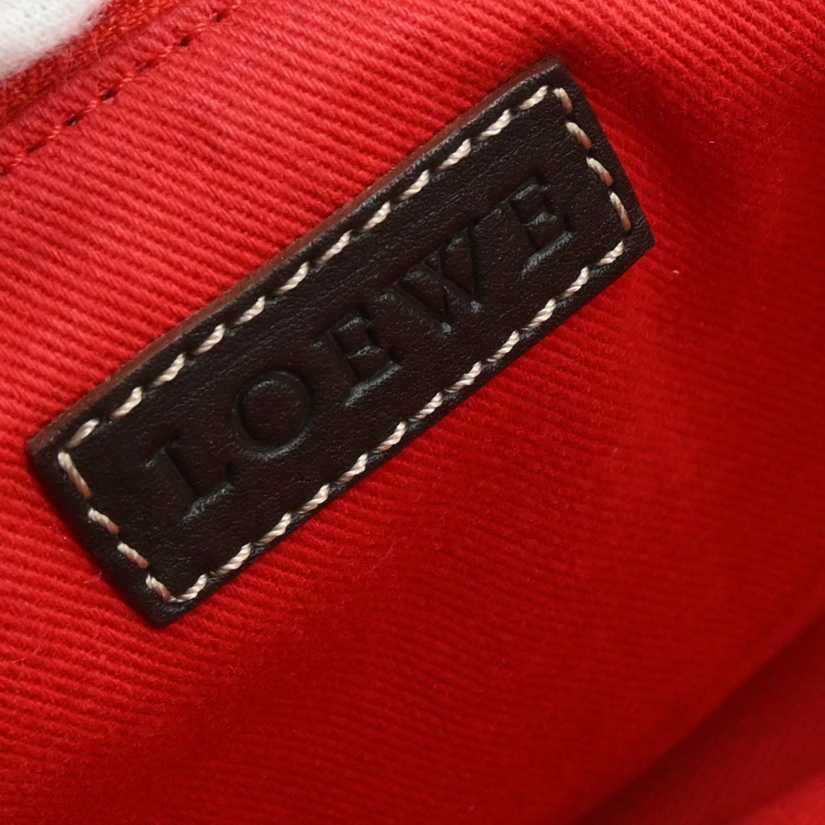 Loewe Beige Suede Shoulder Bag