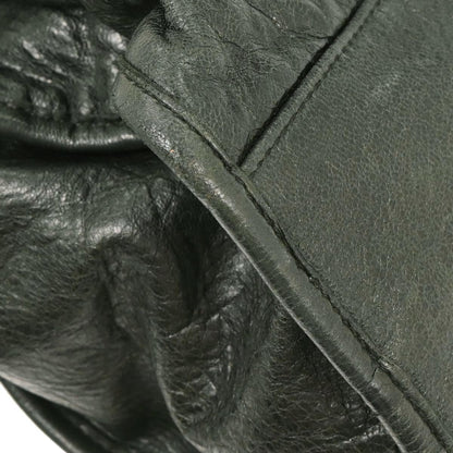 Balenciaga Dark Green Calfskin City Medium Handbag