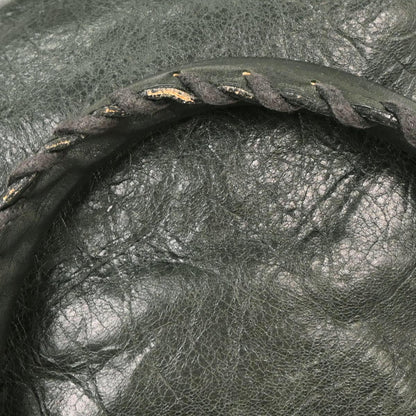 Balenciaga Dark Green Calfskin City Medium Handbag