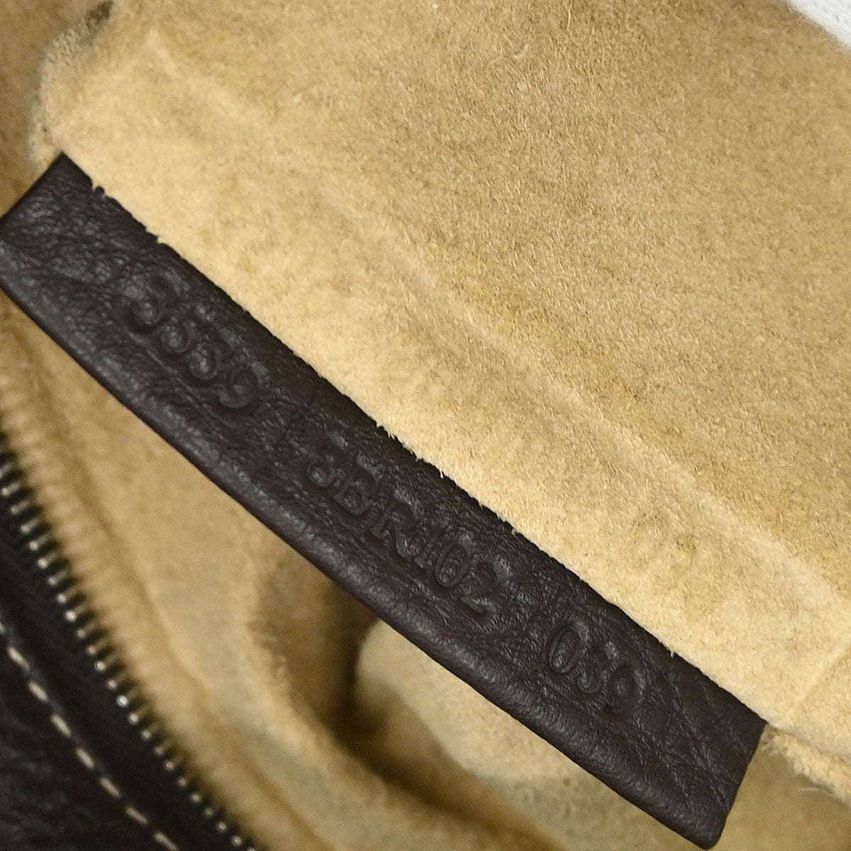 Fendi Brown Leather Mamma Baguette Handbag