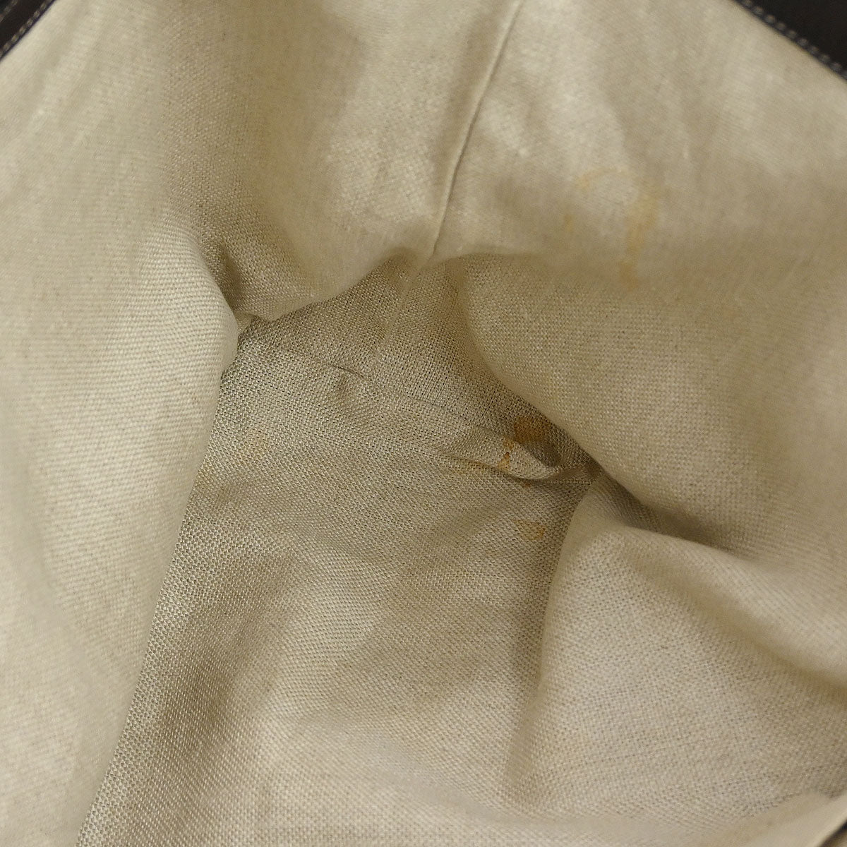 Gucci Beige Canvas Horsebit GG Tote Handbag