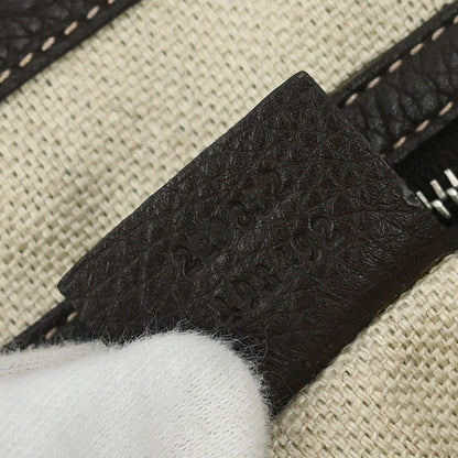 Gucci Beige Canvas Horsebit GG Tote Handbag