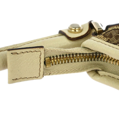 Gucci Beige Canvas GG Abbey D Ring Handbag