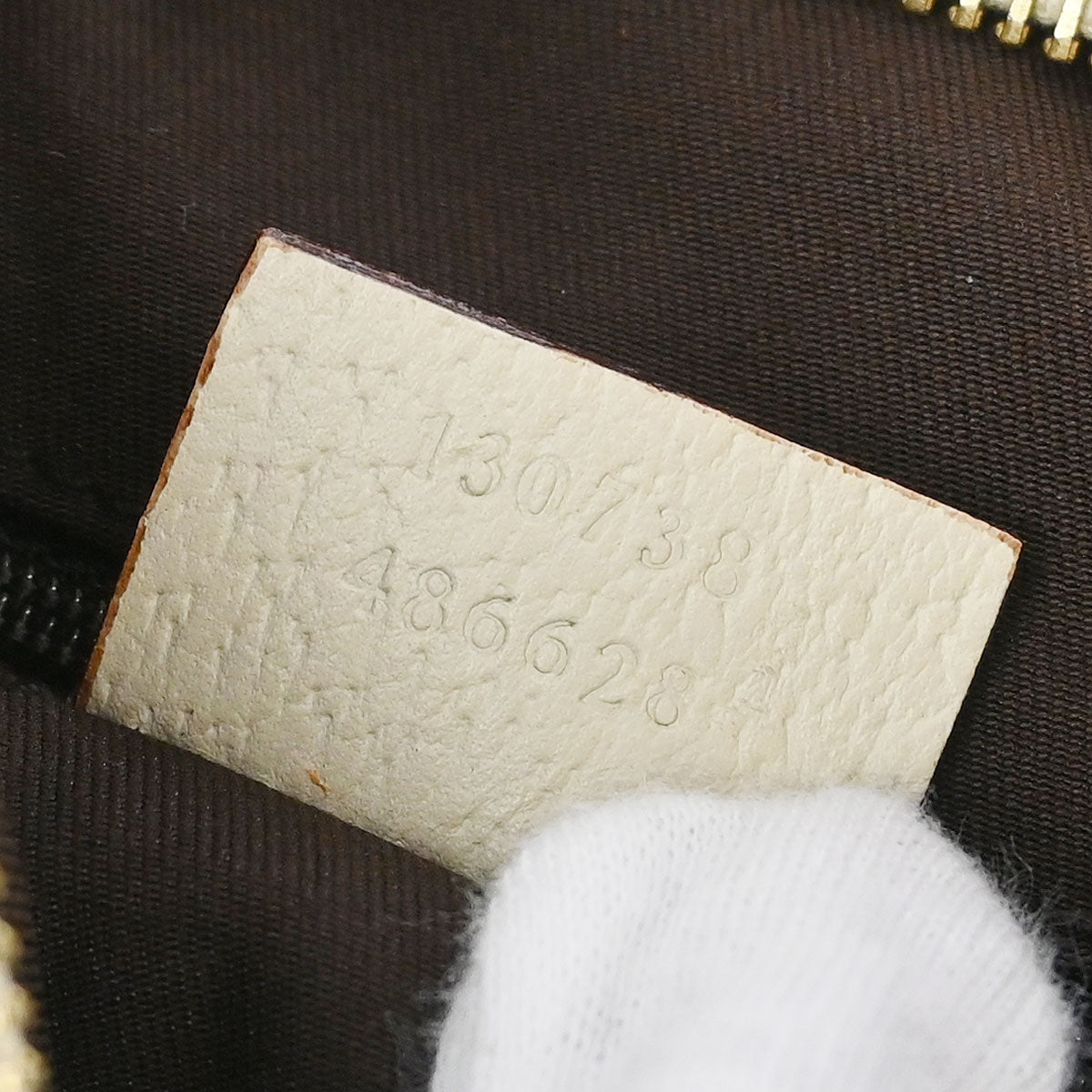 Gucci Beige Canvas GG Abbey D Ring Handbag