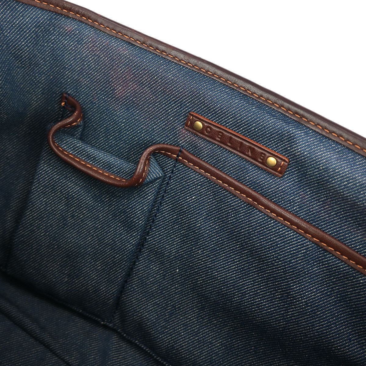 Celine * Blue Denim Macadam Boogie Handbag