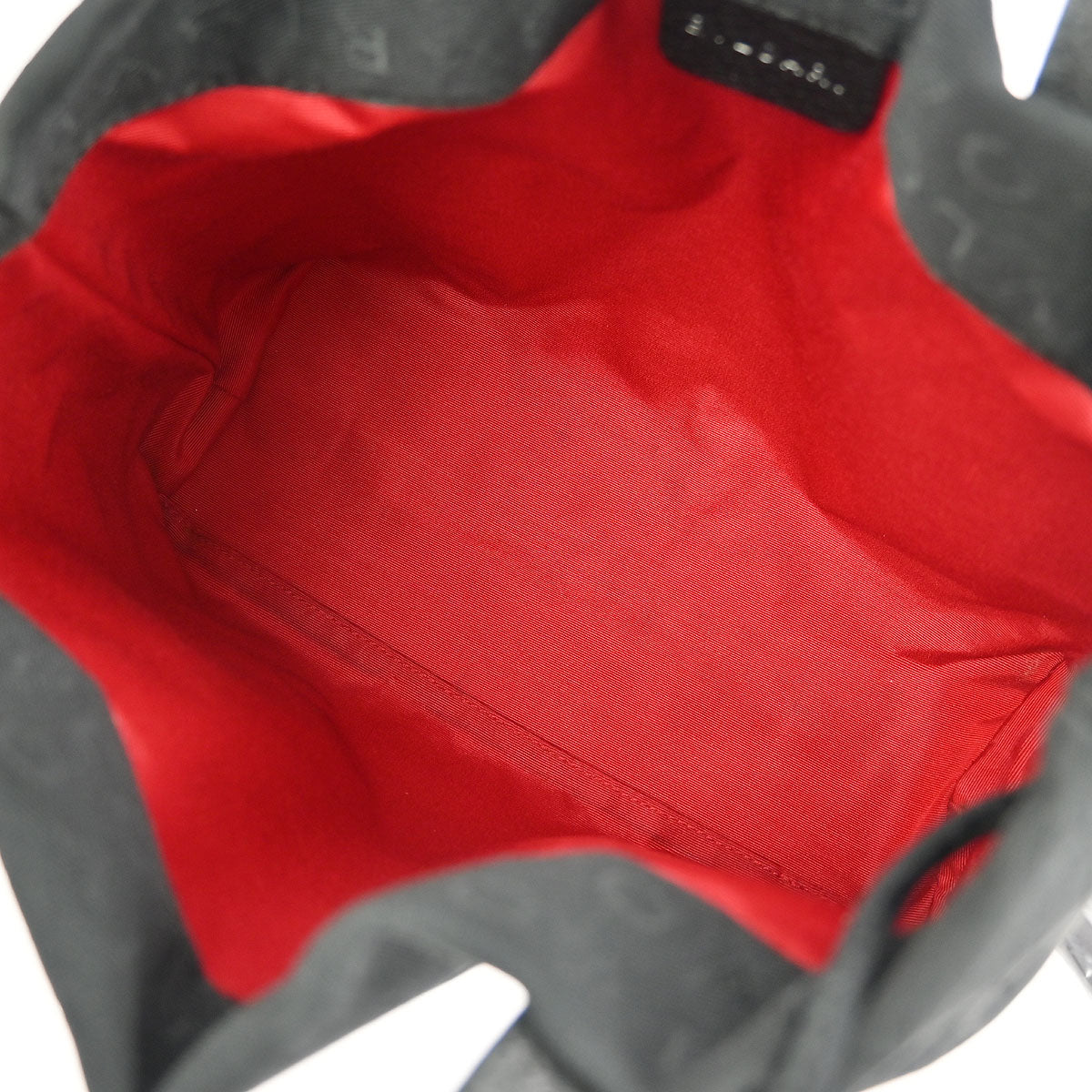 Bvlgari Black Canvas Logomania Tote Handbag