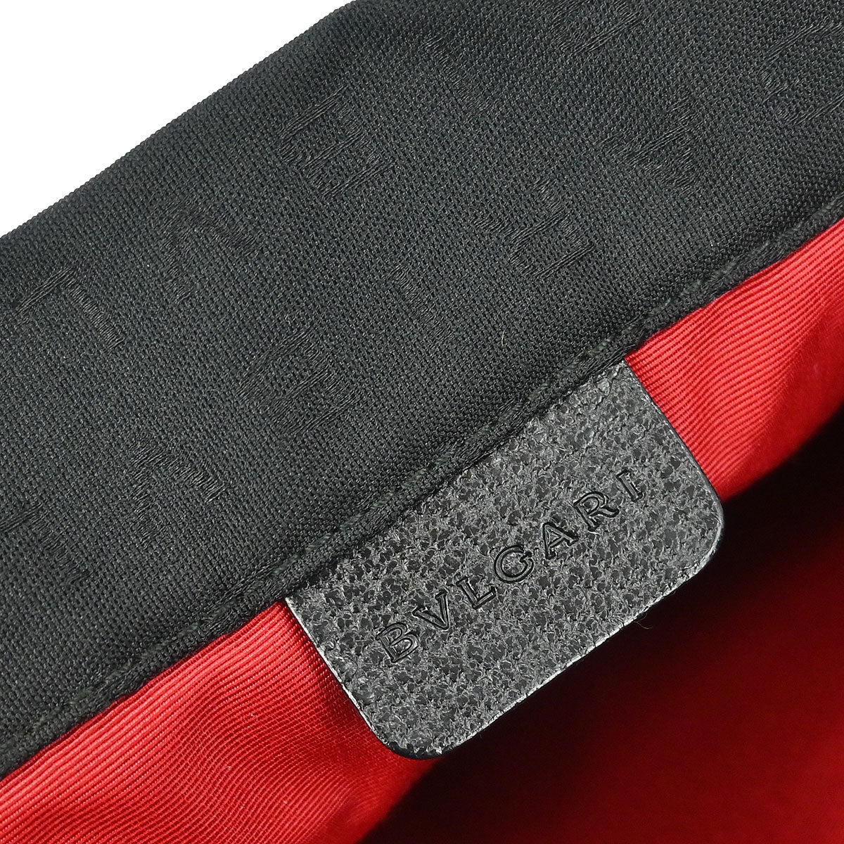 Bvlgari Black Canvas Logomania Tote Handbag