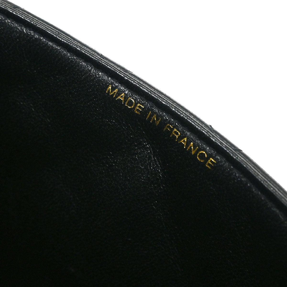 Chanel 1996-1997 Black Lambskin Double Sided Flap Shoulder Bag