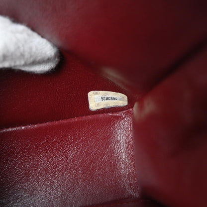 Chanel 1994-1996 Black Lambskin Medium Classic Double Flap Shoulder Bag