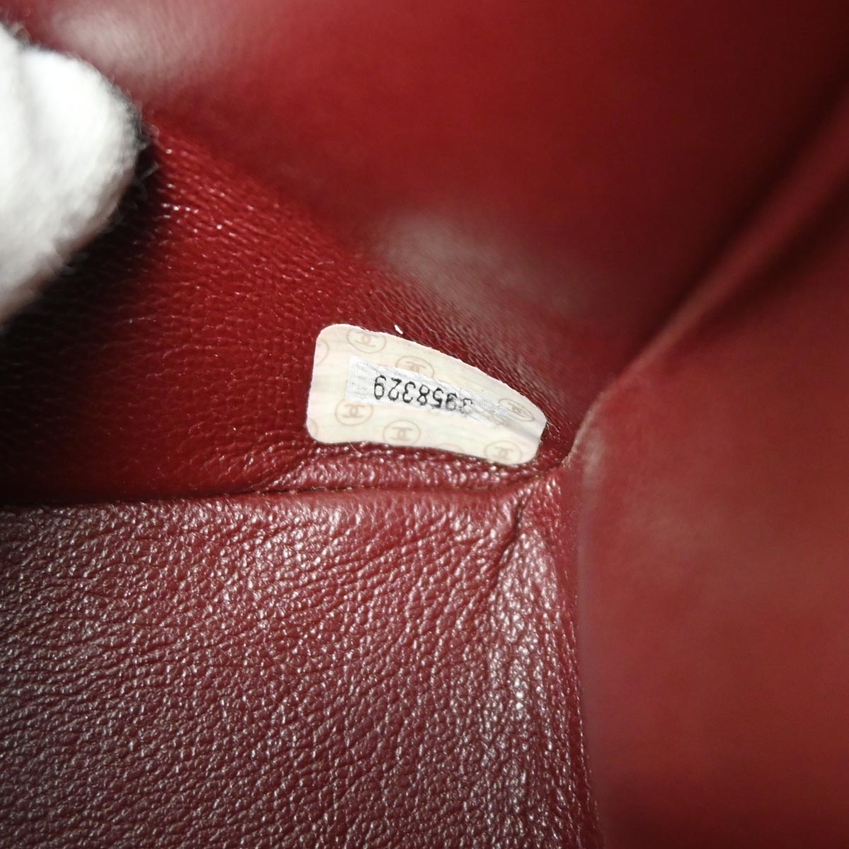 Chanel 1994-1996 Black Lambskin Medium Classic Double Flap Shoulder Bag