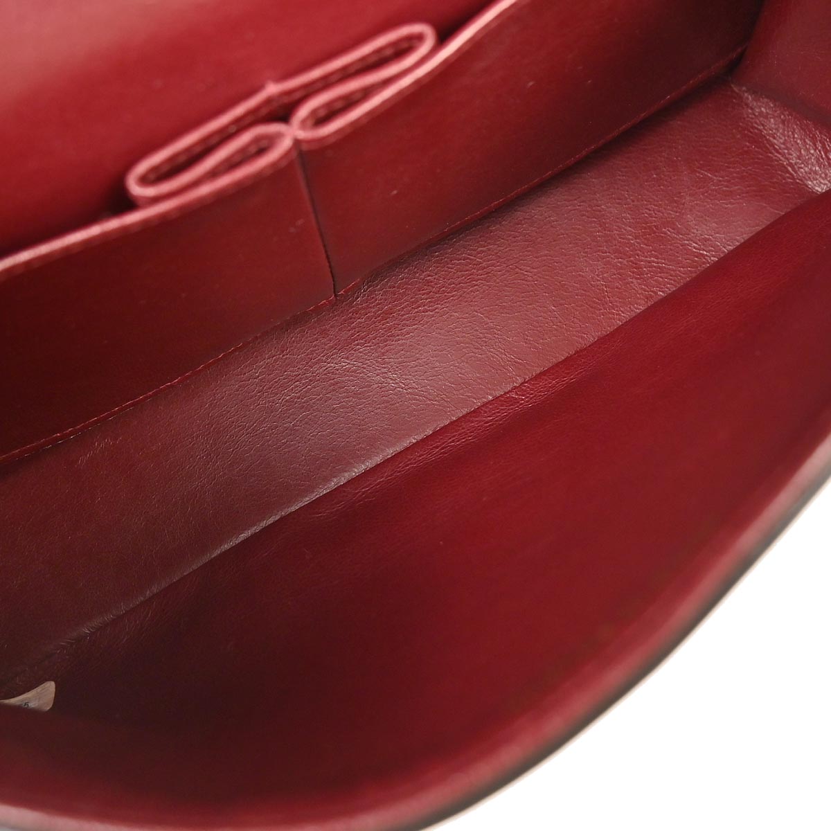 Chanel 1994-1996 Black Lambskin Medium Classic Double Flap Shoulder Bag