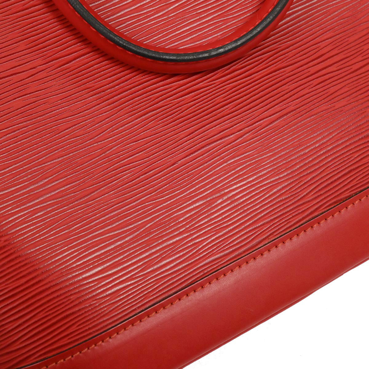 Louis Vuitton Red Epi Alma Handbag M52147