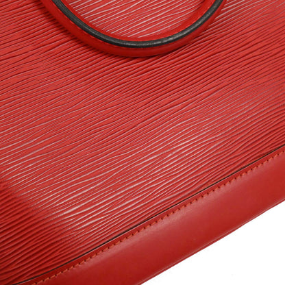 Louis Vuitton Red Epi Alma Handbag M52147